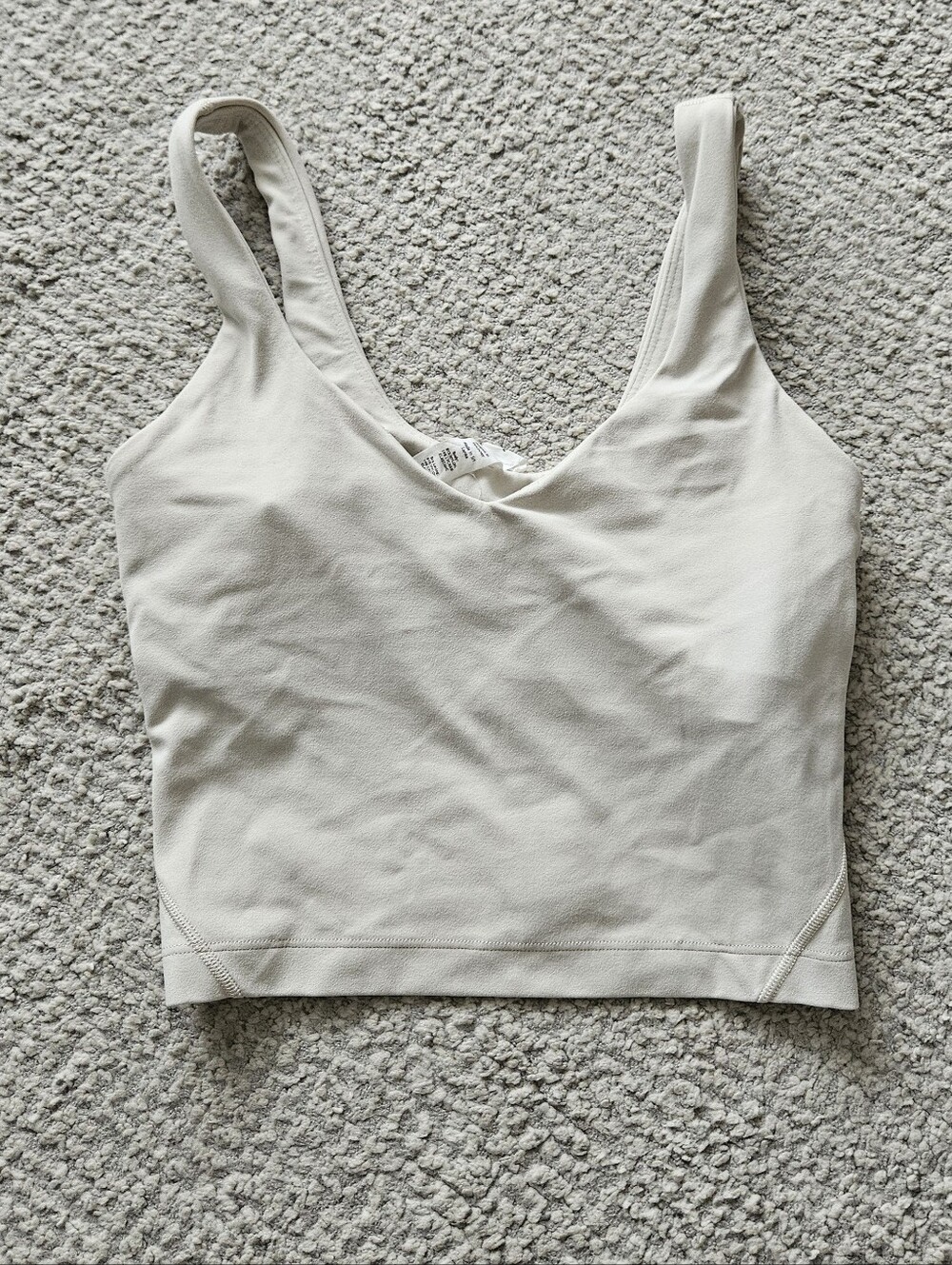 LULULEMON Align Tank White Nulu 2022 Size 2